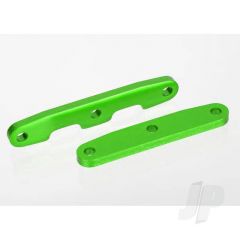 Bulkhead tie bars front & rear aluminium (green-anodized)