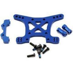 Shock tower front 6061-T6 aluminum (blue-anodized)
