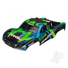 Body Slash 4X4 green and blue (painted decals applied) - 1 only at this price