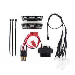 LED light kit 1:16 E-Revo (includes power supply Front & Rear bumpers light harness (4 clear 4 Red) wire ties)
