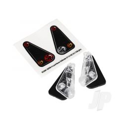 Tail light housing (2pcs) / lens (2pcs) / decals (left & right) (fits #8011 body)