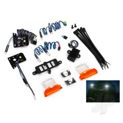 LED light set (contains headlights tail lights side marker lights & distribution block) (fits #8010 body requires #8028 power supply)