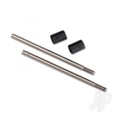 Shock shaft 3x57mm (GTS) (2pcs) (includes bump stops) (for use with TRX-4 Long Arm Lift Kit)