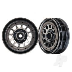 Wheels Method 105 1.9in (black chrome beadlock) (beadlock rings sold separately)