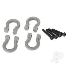 Bumper D-Rings grey (front or rear) / 2x12 CS (4pcs)