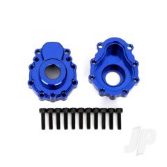 Portal housings outer 6061-T6 aluminium (blue-anodized) (2pcs) / 2.5x10 CS (12pcs)