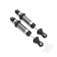 Shocks GTS silver aluminium (assembled with spring retainers) (2pcs)