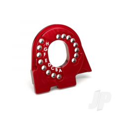 Motor mount plate 6061-T6 aluminium (red-anodized)