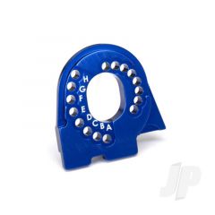 Motor mount plate 6061-T6 aluminium (blue-anodized)