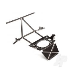 Tube chassis center section front (satin black chrome-plated)