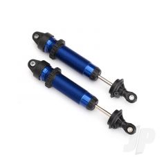 Shocks GTR 134mm aluminium (blue-anodized) (fully assembled with out springs) (front threaded) (2pcs)