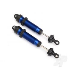 Shocks GTR 139mm aluminium (blue-anodized) (fully assembled with out springs) (rear threaded) (2pcs)