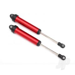 Shocks GTR 160mm aluminium (red-anodized) (fully assembled with out springs) (rear no threads) (2pcs)