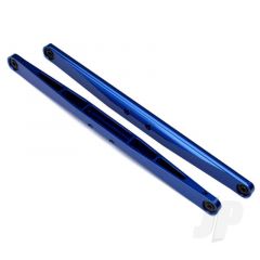 Trailing arm aluminium (blue-anodized) (2pcs) (assembled with hollow balls)