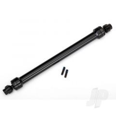 Driveshaft center rear 6061-T6 aluminium (black-anodized) (fully assembled) / 3mm screw pin (2pcs)