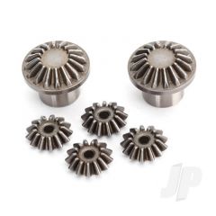 Gear set Differential (front) (output gears (2pcs) / spider gears (4pcs))