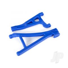 Suspension arms blue front (right) heavy duty (upper (1pc) / lower (1pc))