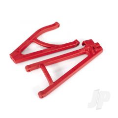 Suspension arms red rear (right) heavy duty adjustable wheelbase (upper (1pc) / lower (1pc))