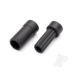 Half shafts center (internal splined extra Short (1pc) / external splined extra Short (1pc)) (plastic parts only)