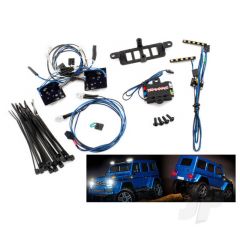 LED light set (contains headlights tail lights roof lights and distribution block) (fits #8811 or #8825 body requires #8028 power supply)