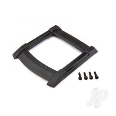 Skid plate roof (body) (black) / 3x10mm CS (4pcs)