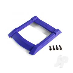 Skid plate roof (body) (blue) / 3x12mm CS (4pcs)