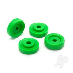 Wheel washers green (4pcs)