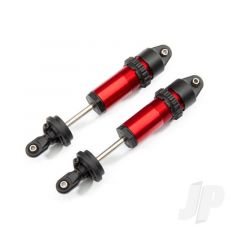 Shocks GT-Maxx aluminium (red-anodized) (fully assembled with out springs) (2pcs)