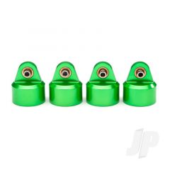 Shock caps aluminium (green-anodized) GT-Maxx shocks (4pcs)