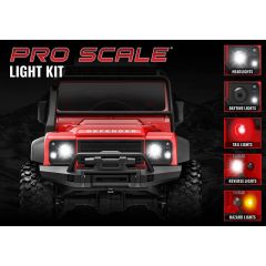 Traxxas LED light set front & rear complete (includes light harness 1.6x5mm BCS (self-tapping) (4) zip ties (2)) (fits #9712 body) TRX9784