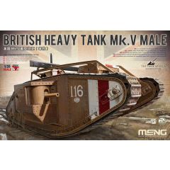 Meng 1/35 BRITISH HEAVY TANK MK V MALE TS-020
