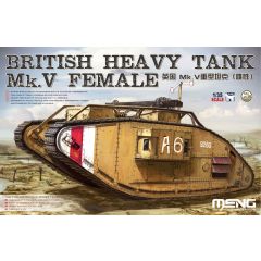 Meng 1/35 BRITISH HEAVY TANK MK V FEMALE TS-029