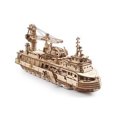 Ugears Model RESEARCH VESSEL - Laser Cut 3D wood kit