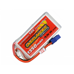 Overlander Ultrasport Extreme 1350 3S 11.1v 50C LiPo Battery