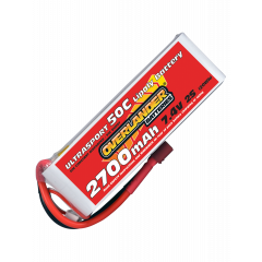 2700mAh 7.4V 2S 50C Ultrasport LiPo Battery