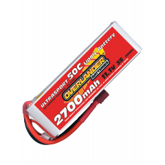 2700mAh 11.1V 3S 50C Ultrasport LiPo Battery