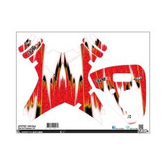 RC Decals Skin for Phantom DJI - DNA Red