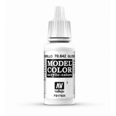 Vallejo 70842 Model Color 003 Glossy White 17ml