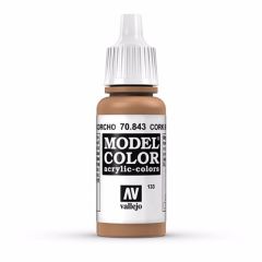 Vallejo 70843 Model Color 133 Cork Brown 17ml