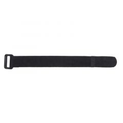 20mm x 400mm (Velcro) Hook & Loop Battery Strap (Black) 2pcs