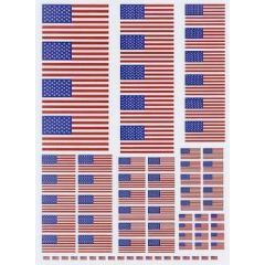 Becc Decals VUSA01 - USA - Union Flag various sizes