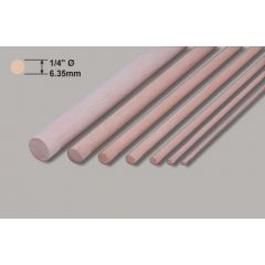 Ramin Dowel - 1/4 x 36 Inch/6.35x914mm