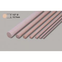 Ramin Dowel - 1/2 x 36 Inch/12.7x914mm