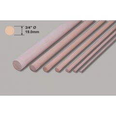 Ramin Dowel - 3/4 x 36 Inch/19.0x914mm