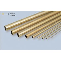 Brass Tube - 3/32 x 36 Inch/2.38x914mm