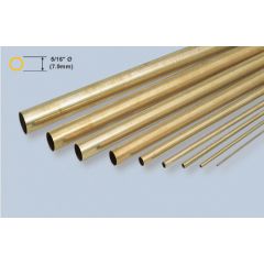 Brass Tube - 5/16 x 36 Inch/7.94x914mm