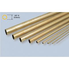 Brass Tube - 3/8 x 36 Inch/9.52x914mm