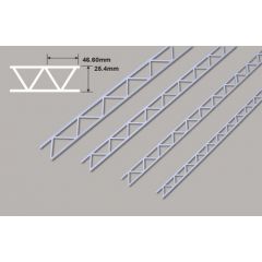 Open Webb Truss-25.4 x 46.60x 300mm