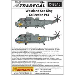 Xtradecal 1/48 Westland Sea King Decal Collection Part 3 X48245