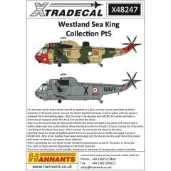 Xtradecal 1/48 Westland Sea King Decal Collection Part 5 X48247